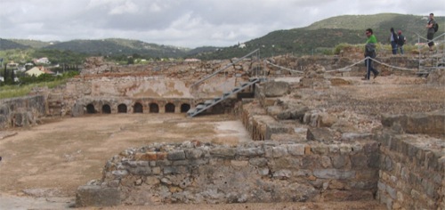 Milreu Roman ruins