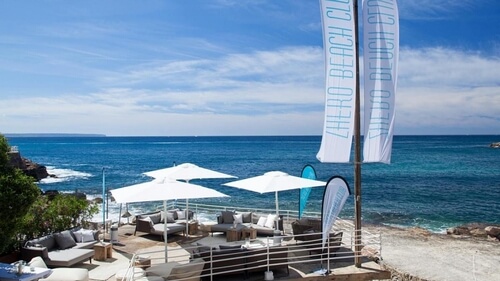 Zhero Beach Club, near Palma de Mallorca